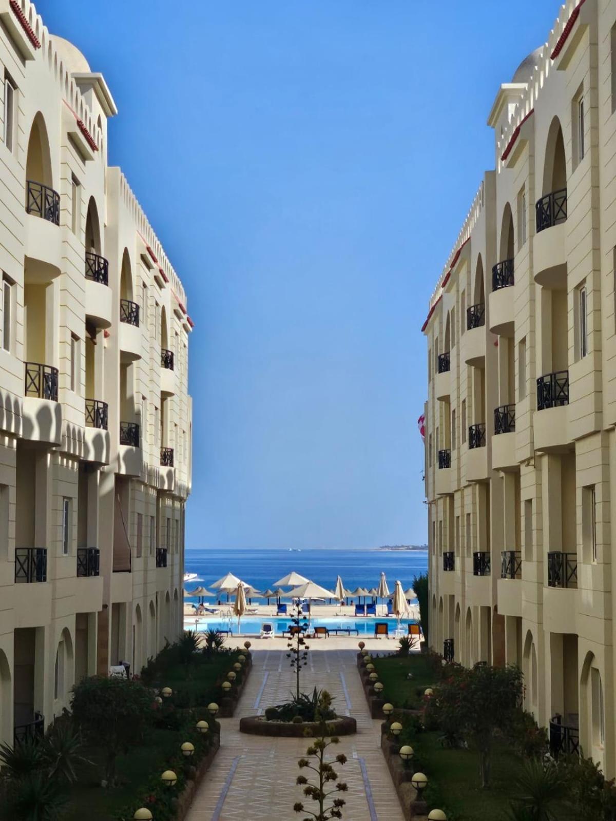 Palm Beach Piazza Apart Hotel Sahl Hasheesh Hurghada Extérieur photo