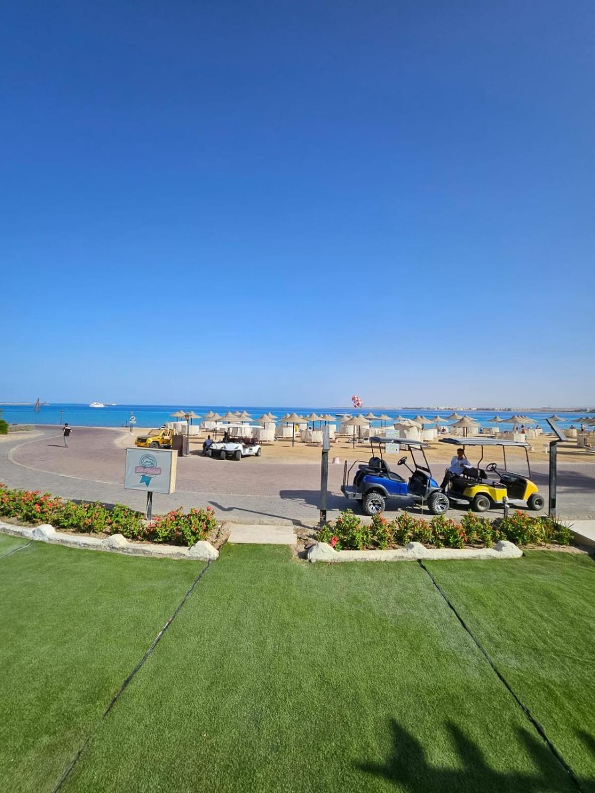 Palm Beach Piazza Apart Hotel Sahl Hasheesh Hurghada Extérieur photo