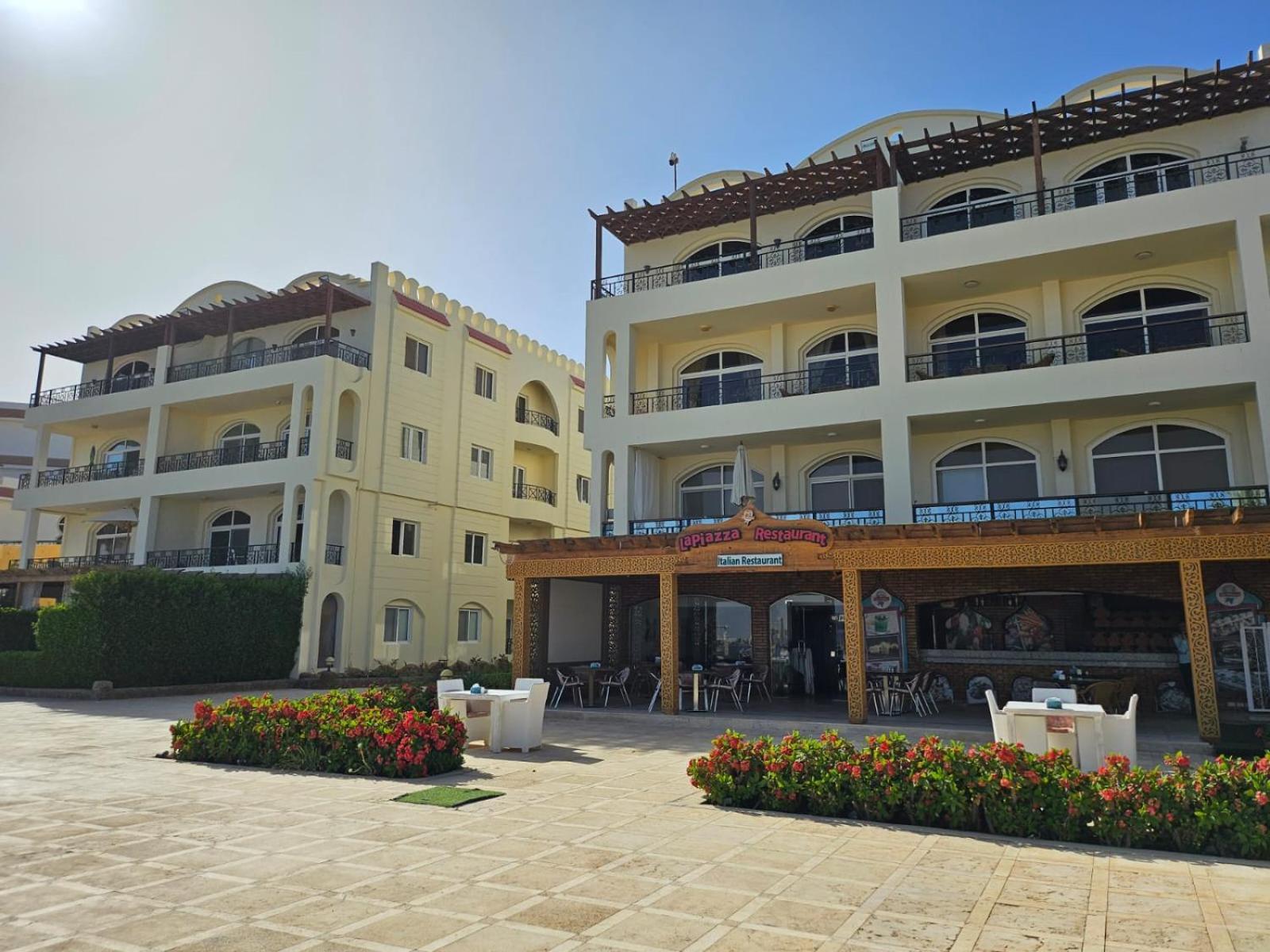 Palm Beach Piazza Apart Hotel Sahl Hasheesh Hurghada Extérieur photo