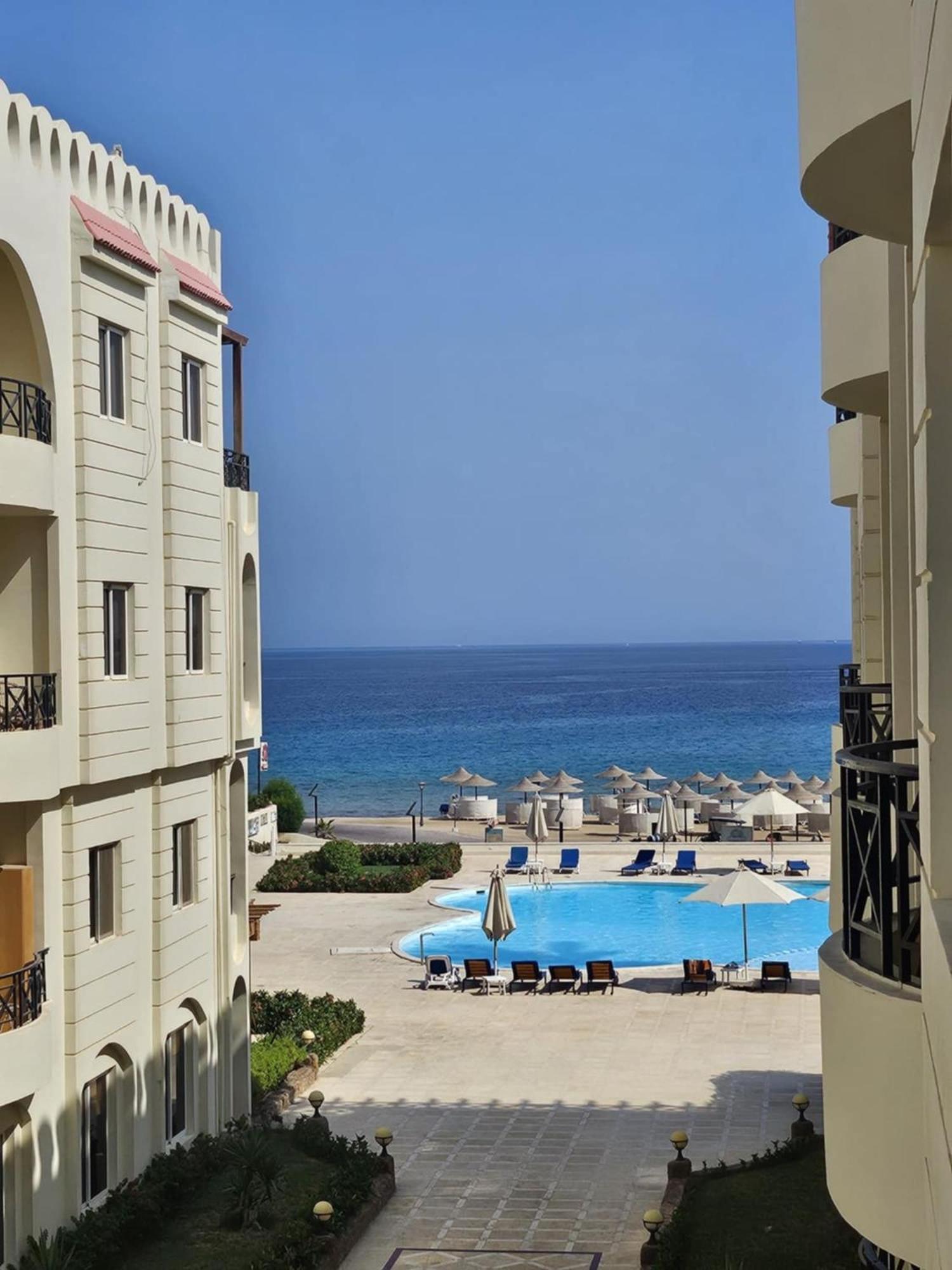 Palm Beach Piazza Apart Hotel Sahl Hasheesh Hurghada Extérieur photo